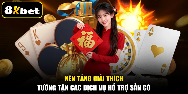 Nền tảng giải thích tường tận các dịch vụ hỗ trợ sẵn có